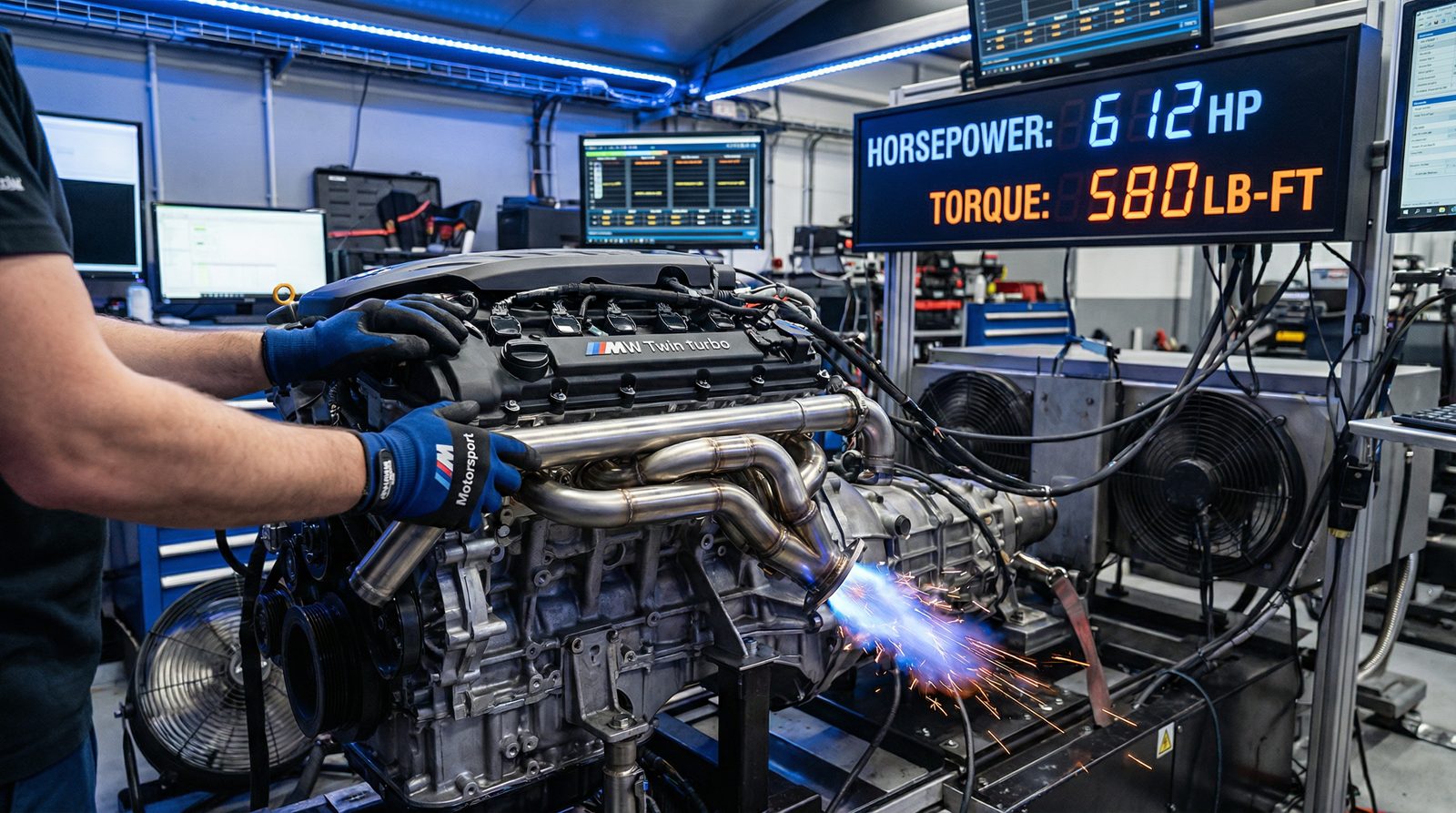 淘AV宝马发动机调校视频